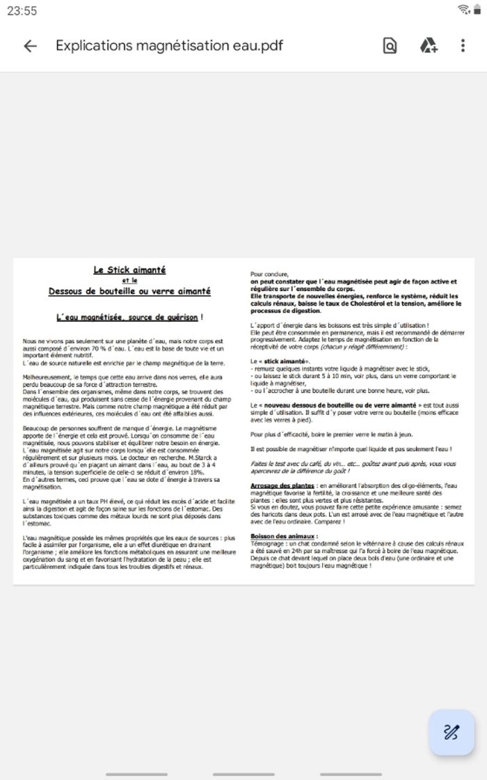 Bande pour bouteille d'eau Magnetix - photo numéro 5