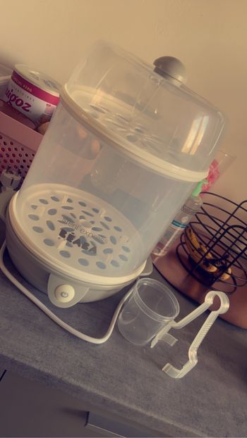 Stérilisation biberon