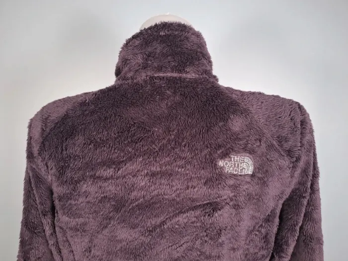 Veste polaire The North Face femme M – Mauve prune – style osito furry (615) - photo numéro 9