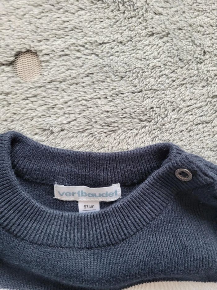 Pull marinière 6 mois - photo numéro 4