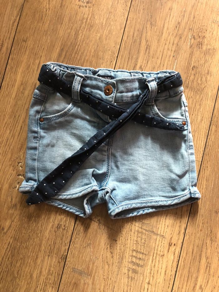 Short en jean 18 mois