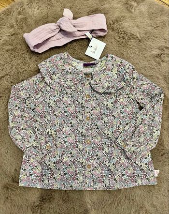 Blouse sergent-major 3 ans et bandeau Maho neuf