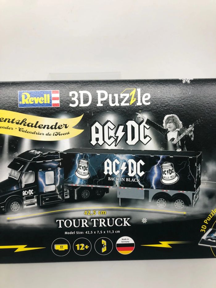 AC/DC 3D puzzle tour truck calendrier de l’avent - photo numéro 3