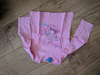 T-shirt manches longues rose La reine des neiges Disney - 3 ans