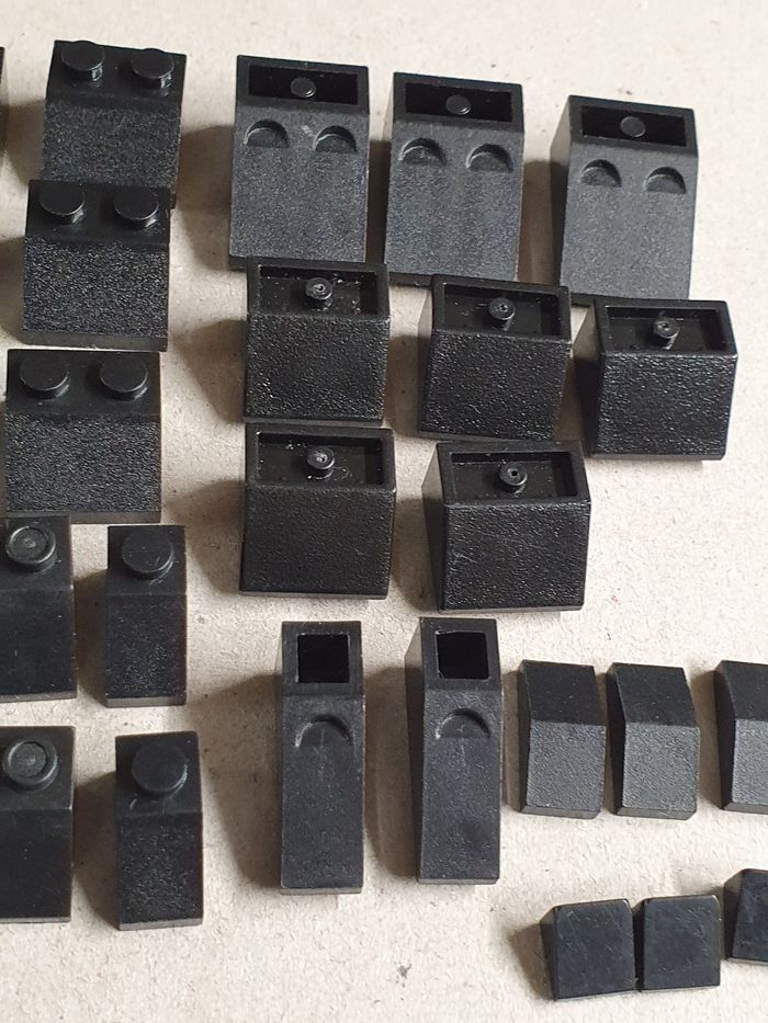 Lot de 36 pentes noires - photo numéro 5
