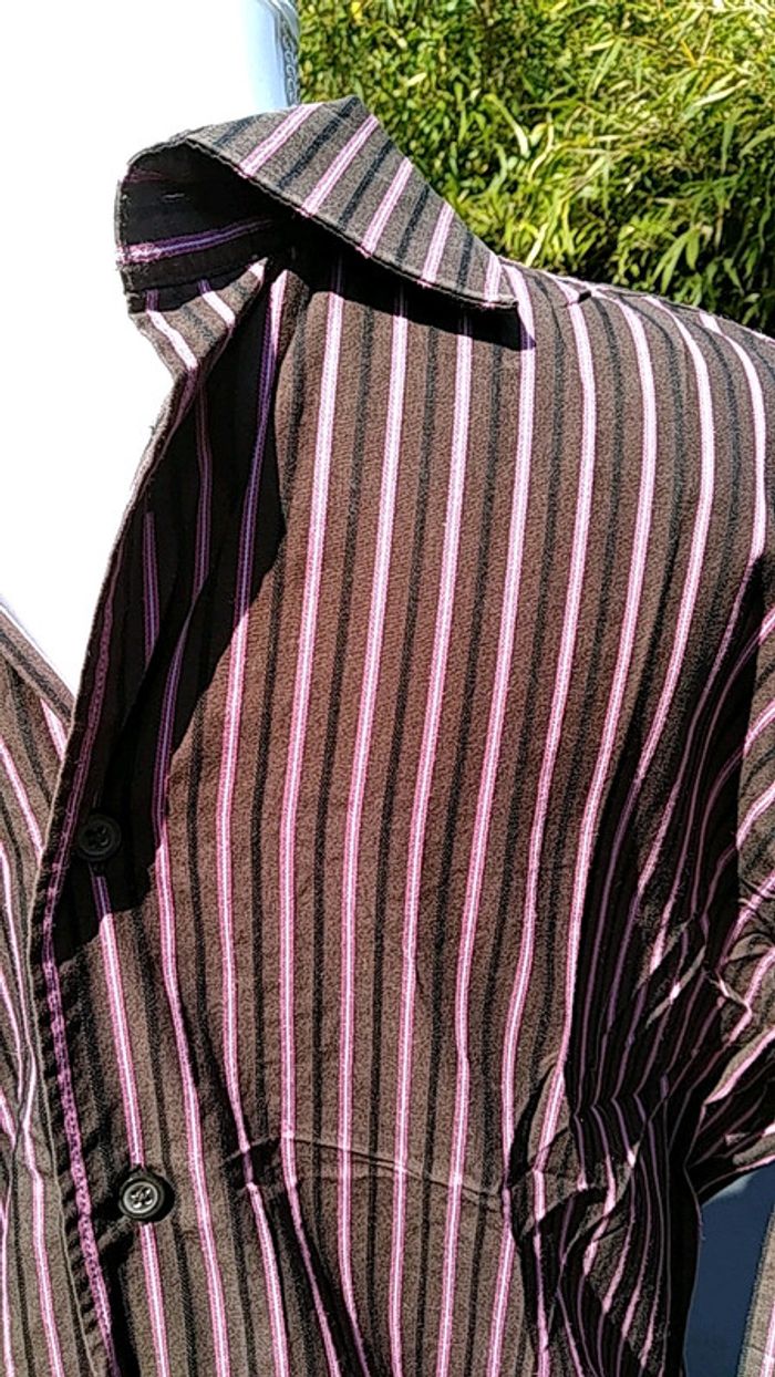 Chemise rayures Celio homme taille M - photo numéro 3