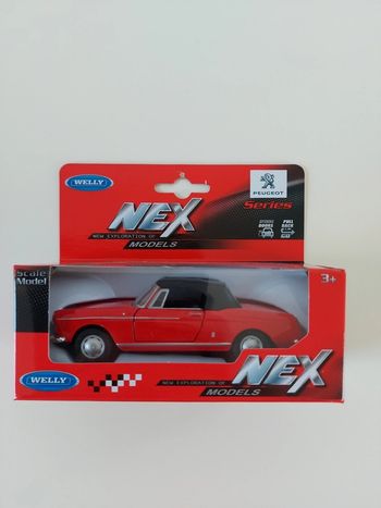 Peugeot 404 - soft-top  - rouge