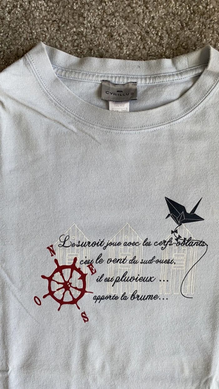 Tee shirt Cyrillus 14 ans - photo numéro 2