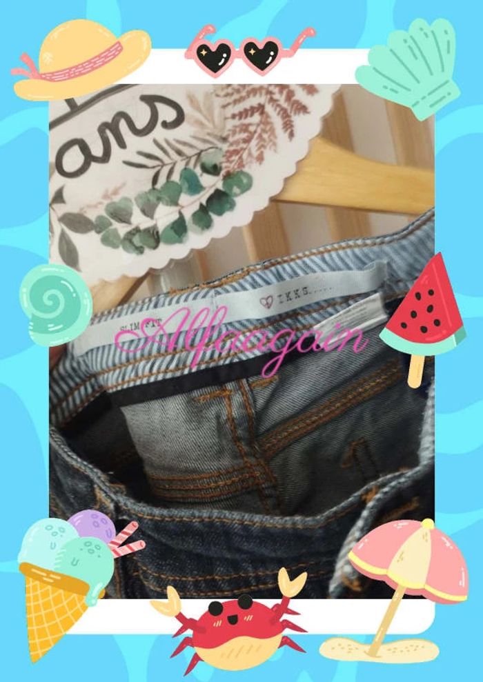 Jean IKKS neuf 10ans - photo numéro 6