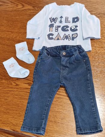 Ensemble garçon 6 mois