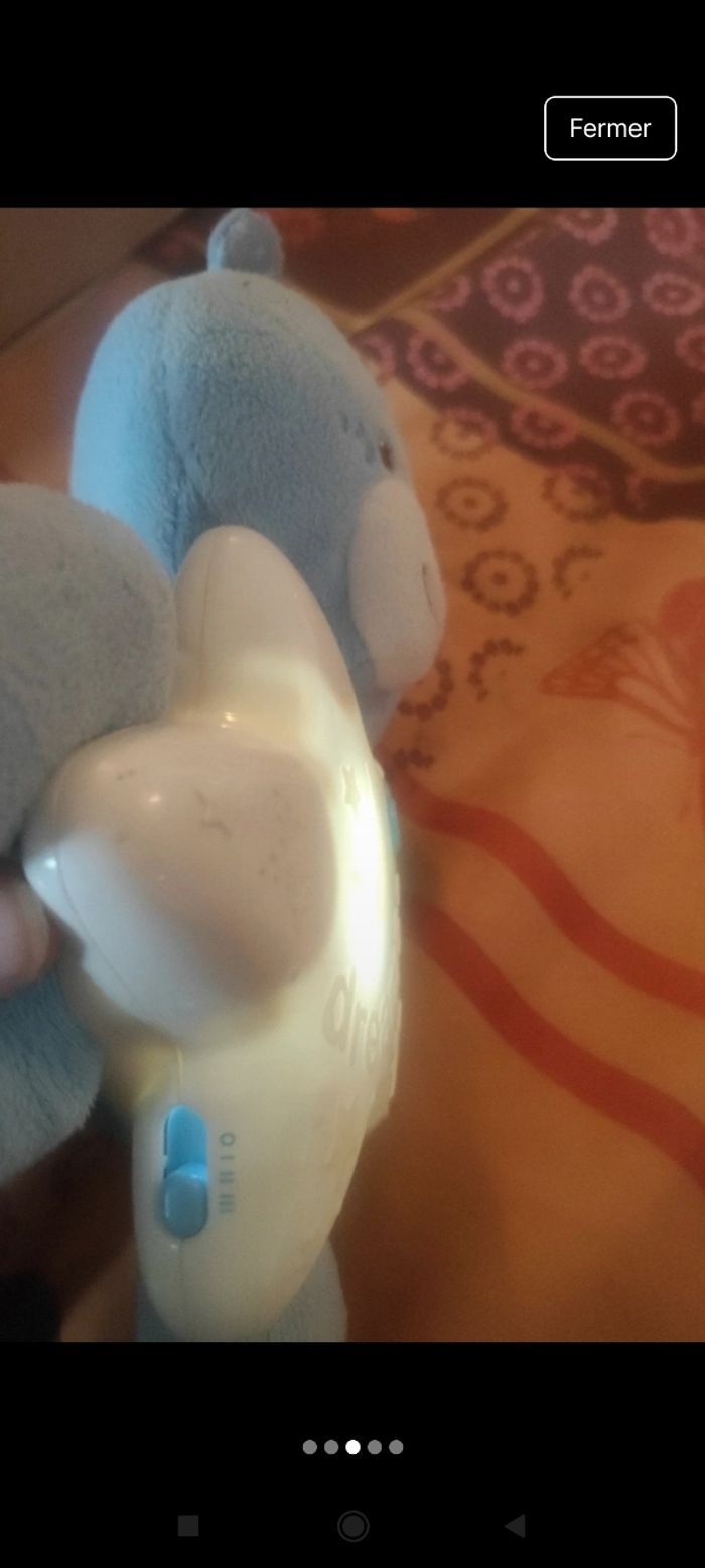 Peluche lumineux et musicale j9 - photo numéro 3