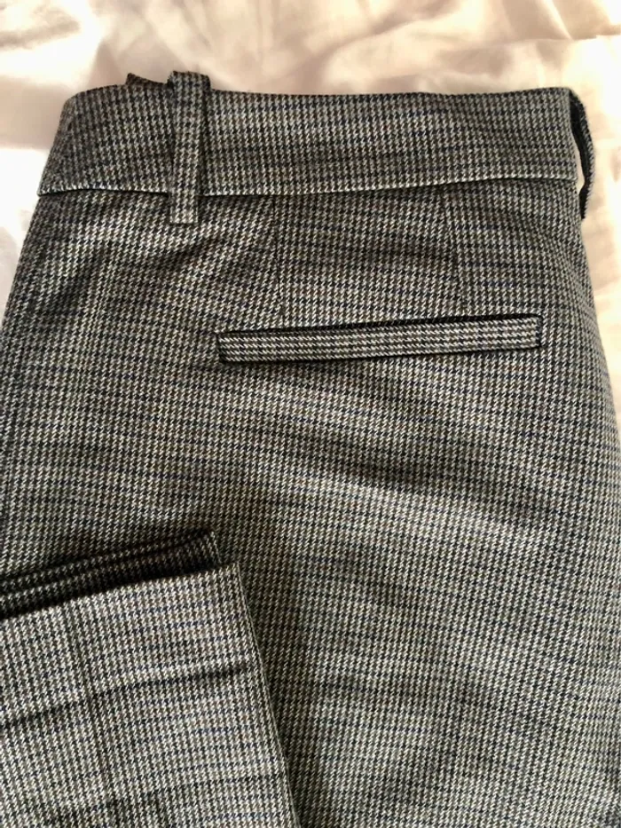 Pantalon carreaux doux