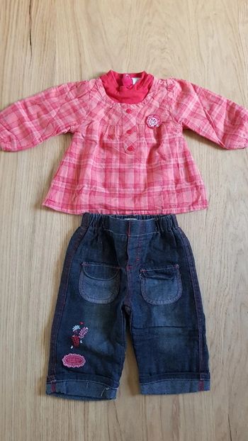 Tenue bébé fille 3 mois