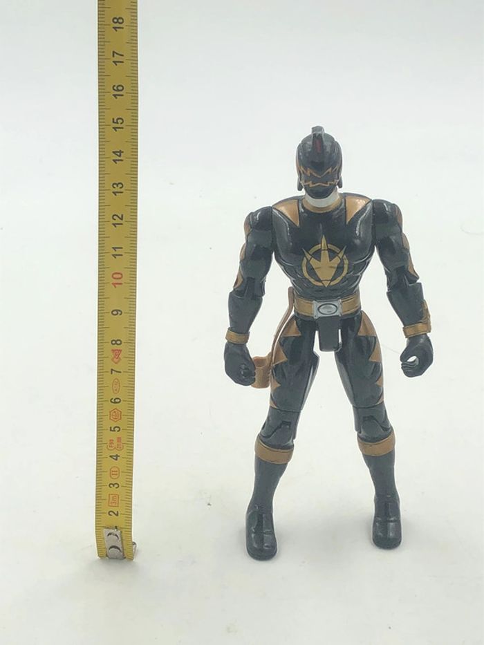 Figurine Power Rangers Dino Thunder black ranger Bandai 2003 - photo numéro 5