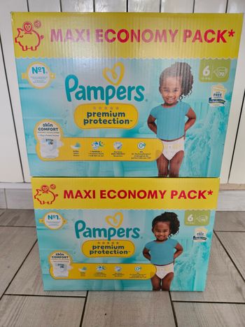 Pampers prenium protection taille 6