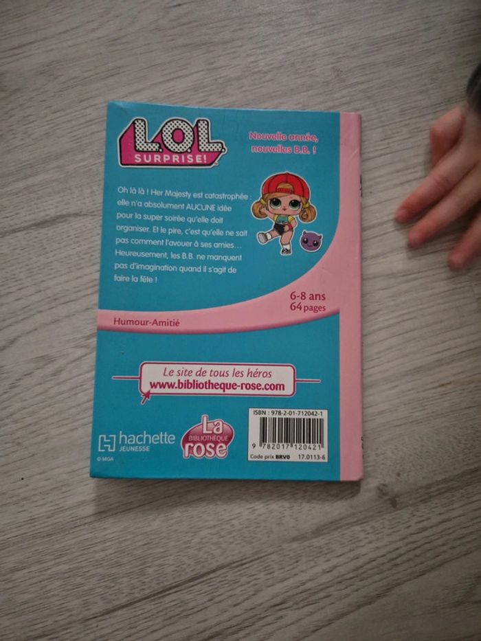 Livre de la bibliothèque rose, LOL surprise; nouvelle année, nouvelle b.b.! - photo numéro 2