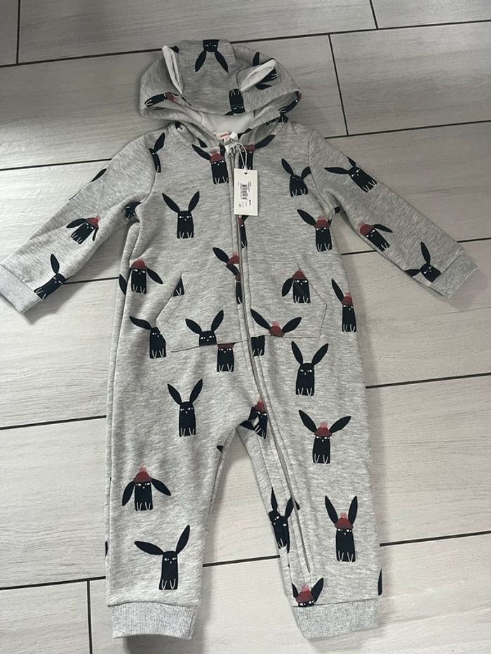 Combi catimini 24 mois polaire neuve