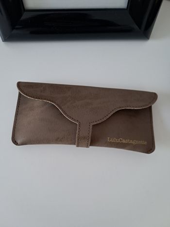 Etui marron Lulu