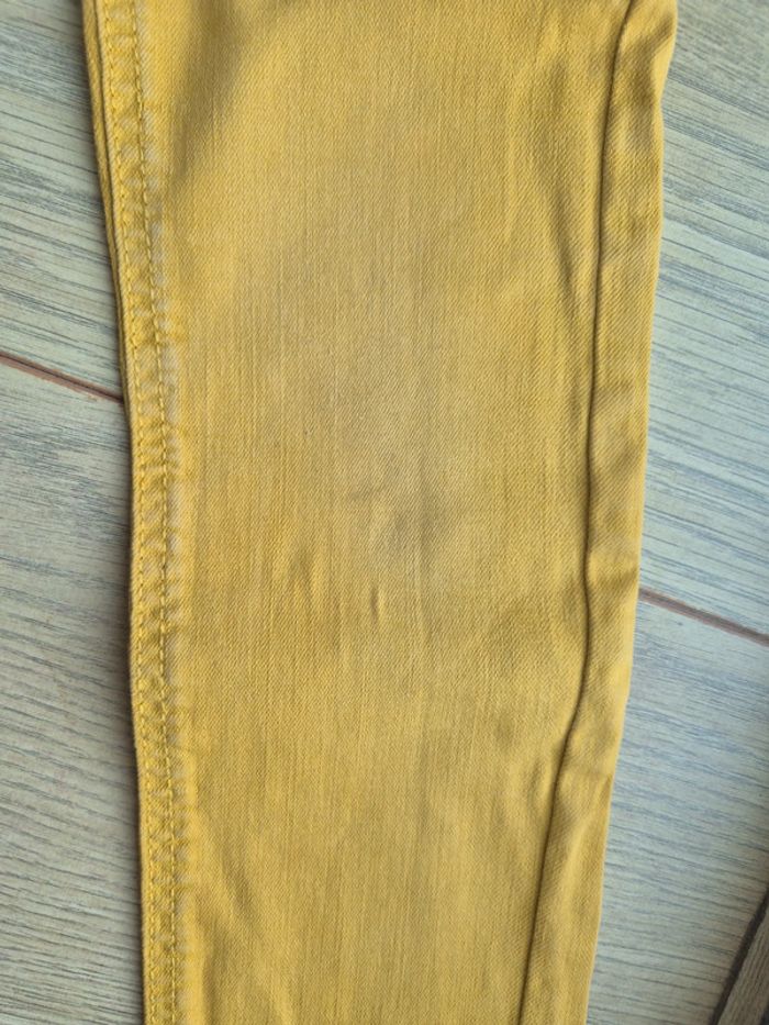 Jeans skinny moutardes 6 ans okaidi - photo numéro 4