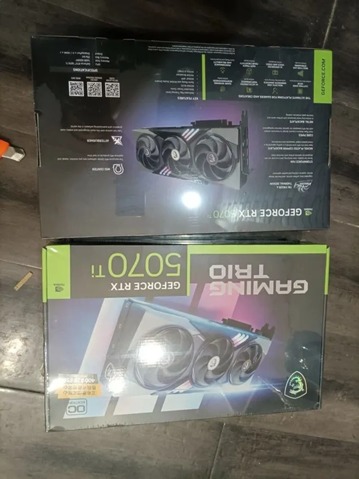 GeForce RTX 5070 Ti 16G GAMING TRIO OC GeForce RTX 50 Series Graphicl - photo numéro 5