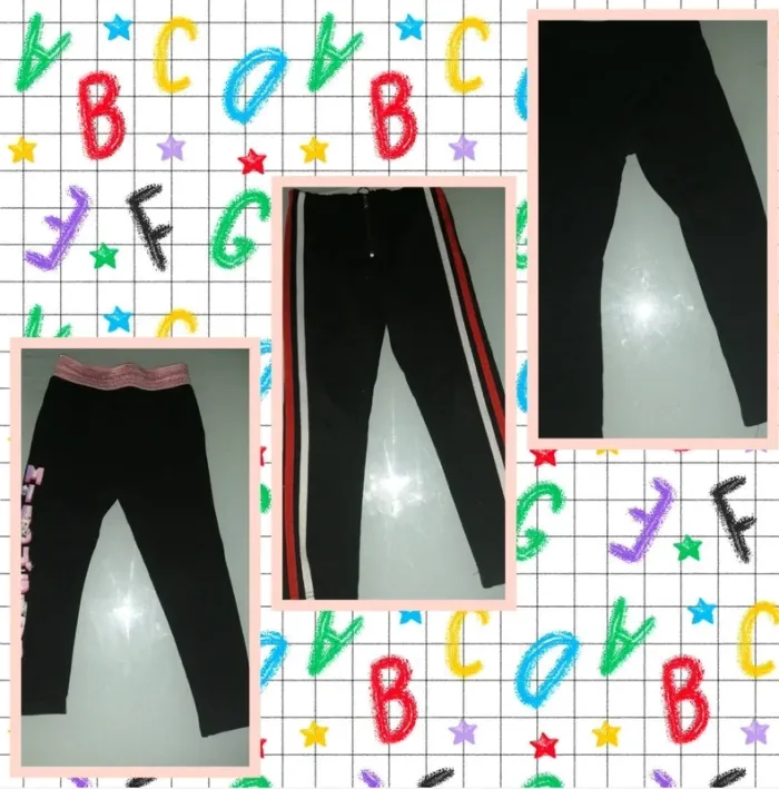 Lot pantalon fille