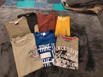 Lot de 7 t-shirt Bizzbee, Oxbow, Celio taille S