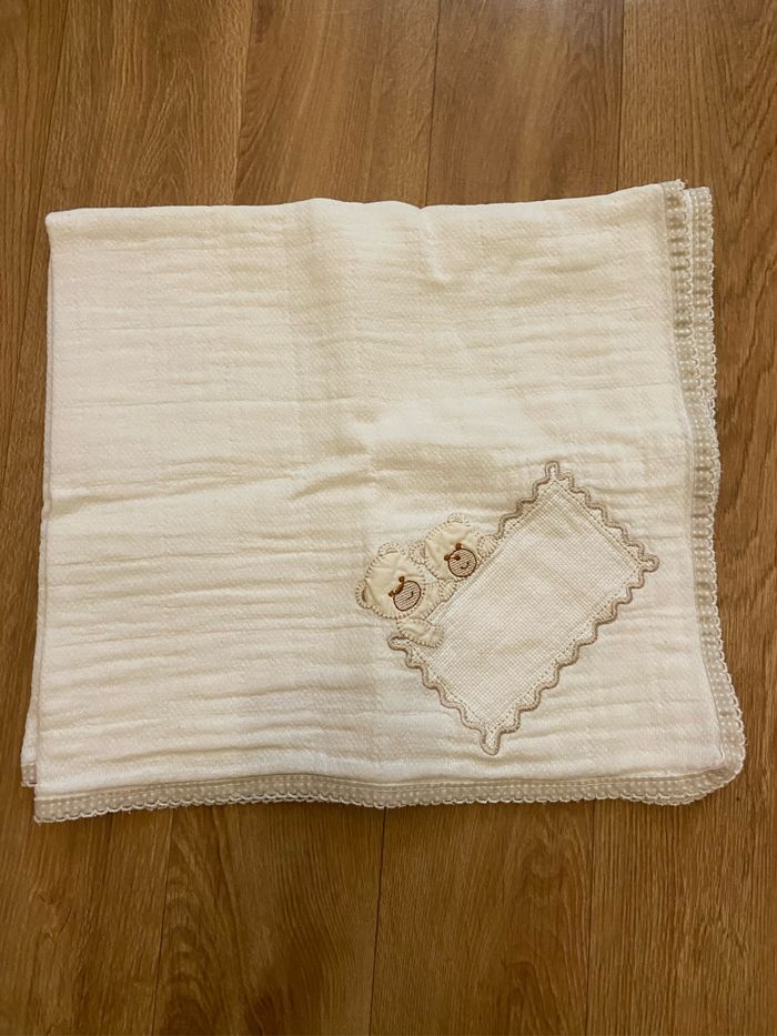 Lange nounours mixte 60x65 cm