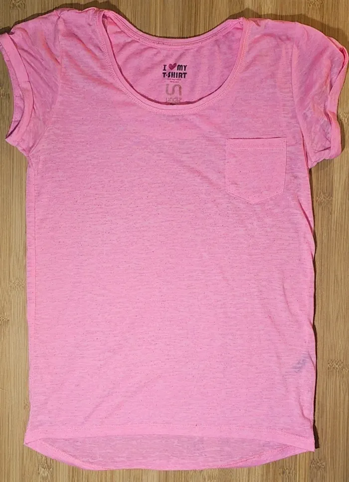 Tee-shirt Undiz rose - photo numéro 2