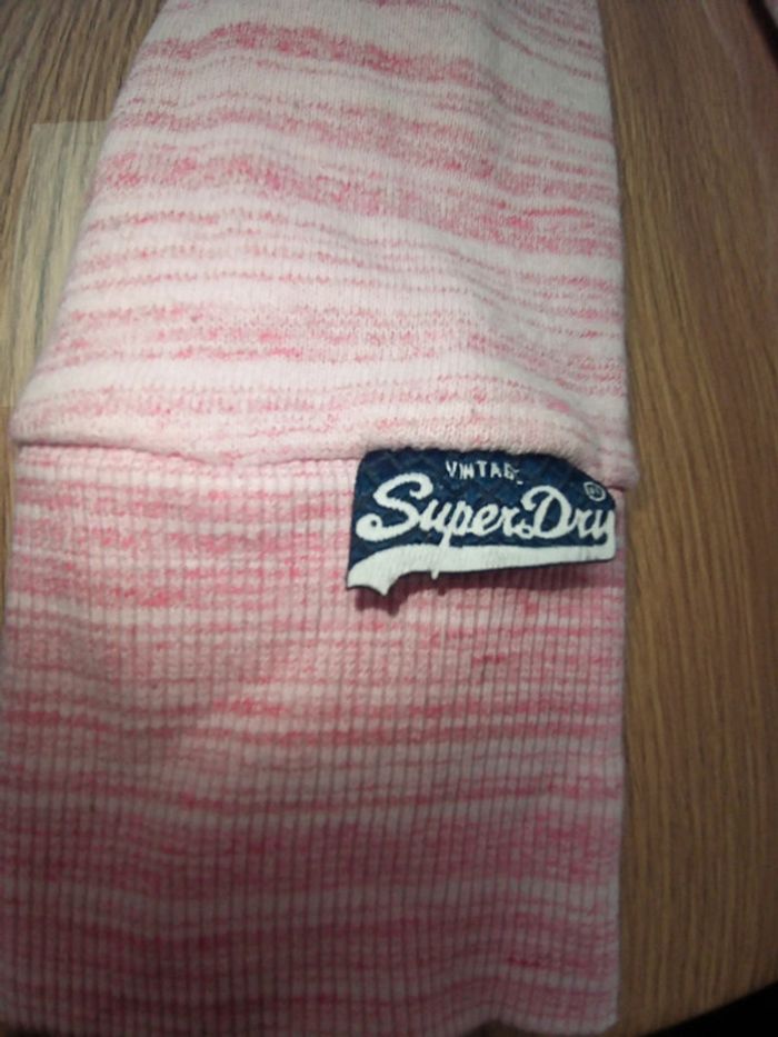 Sweat à capuche Superdry taille XXS - photo numéro 2
