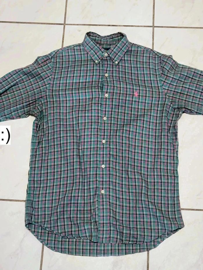 🔥 Chemise Ralph Lauren à carreaux vintage – Très bon état général 🔥 - photo numéro 7