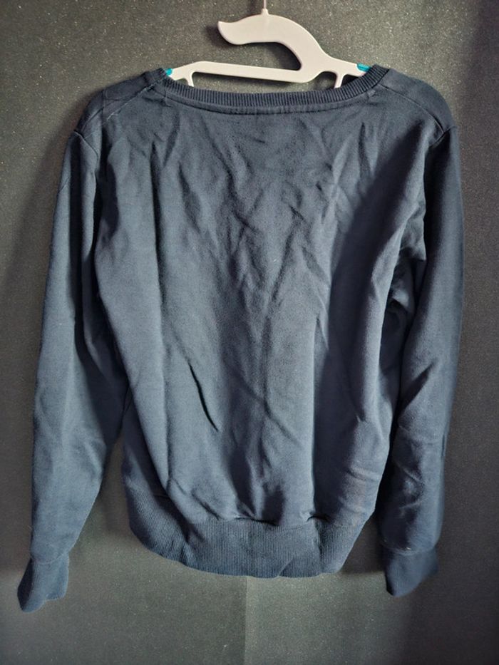 Pull bleu Happy - photo numéro 3