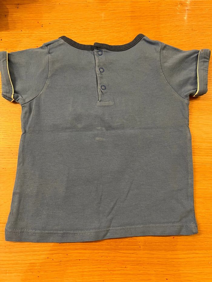 Teeshirt manches courtes obaibi taille 6 mois - photo numéro 3