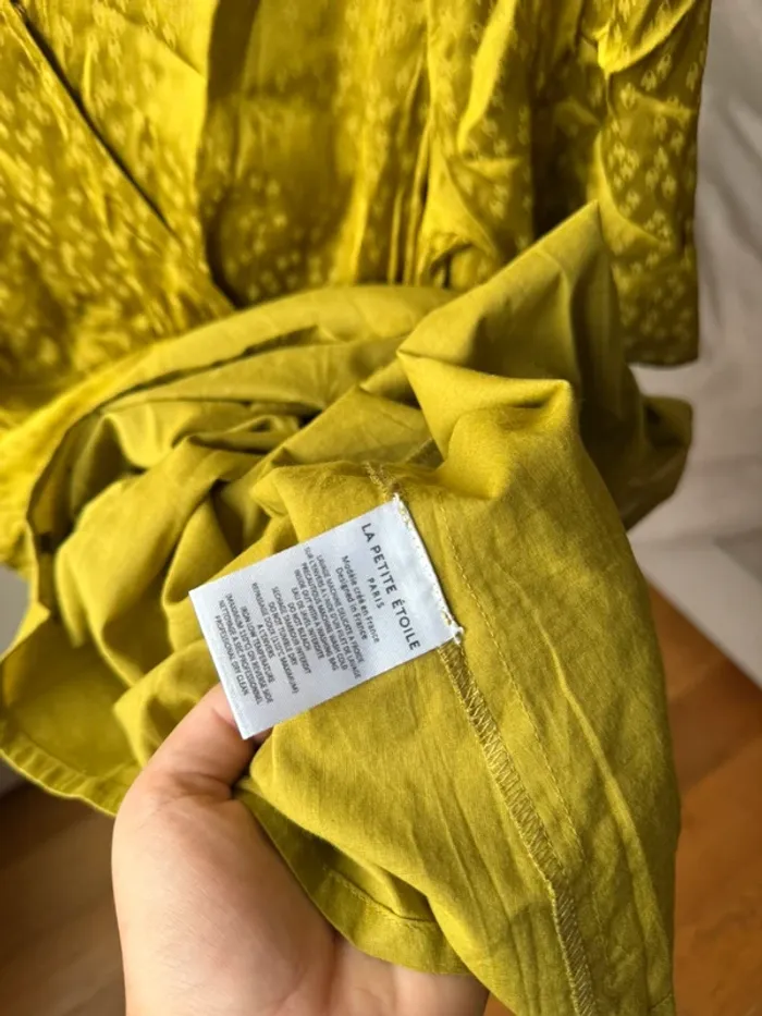 Jolie robe verte 40/L - photo numéro 3