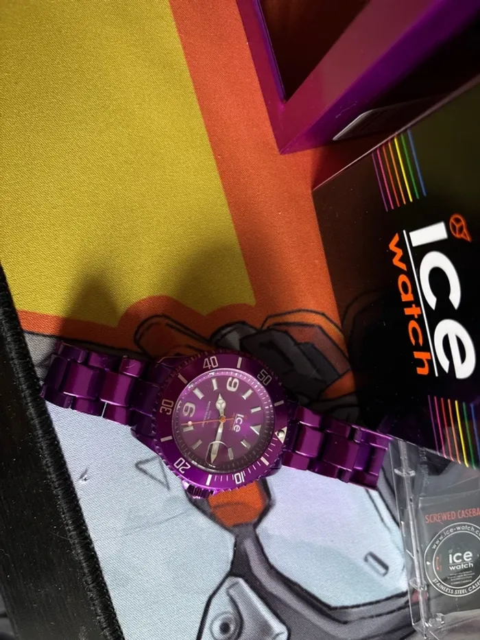 Ice Watch violette montre - photo numéro 2