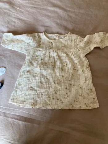 Blouse gaze de coton 6 mois