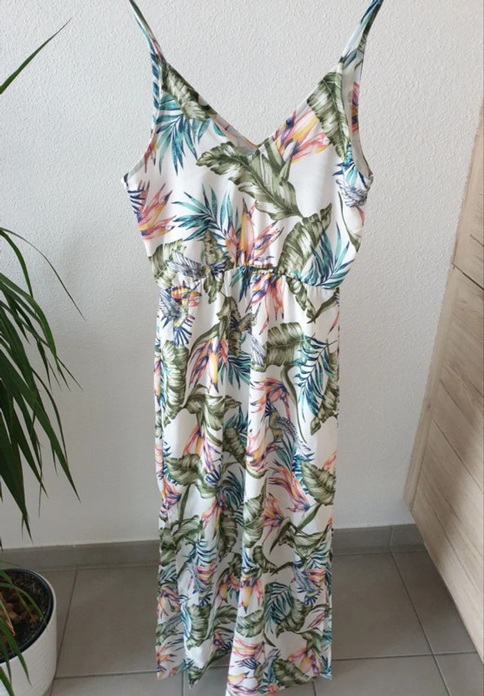 Robe h&m longue fleurie - photo numéro 2