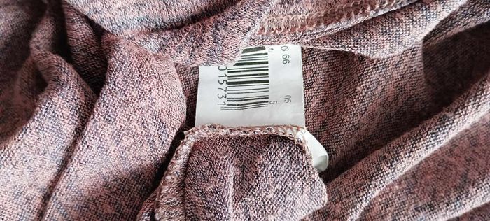 T-shirt rose chiné manches 3/4 col V Armand Thiery Taille 5 - photo numéro 8