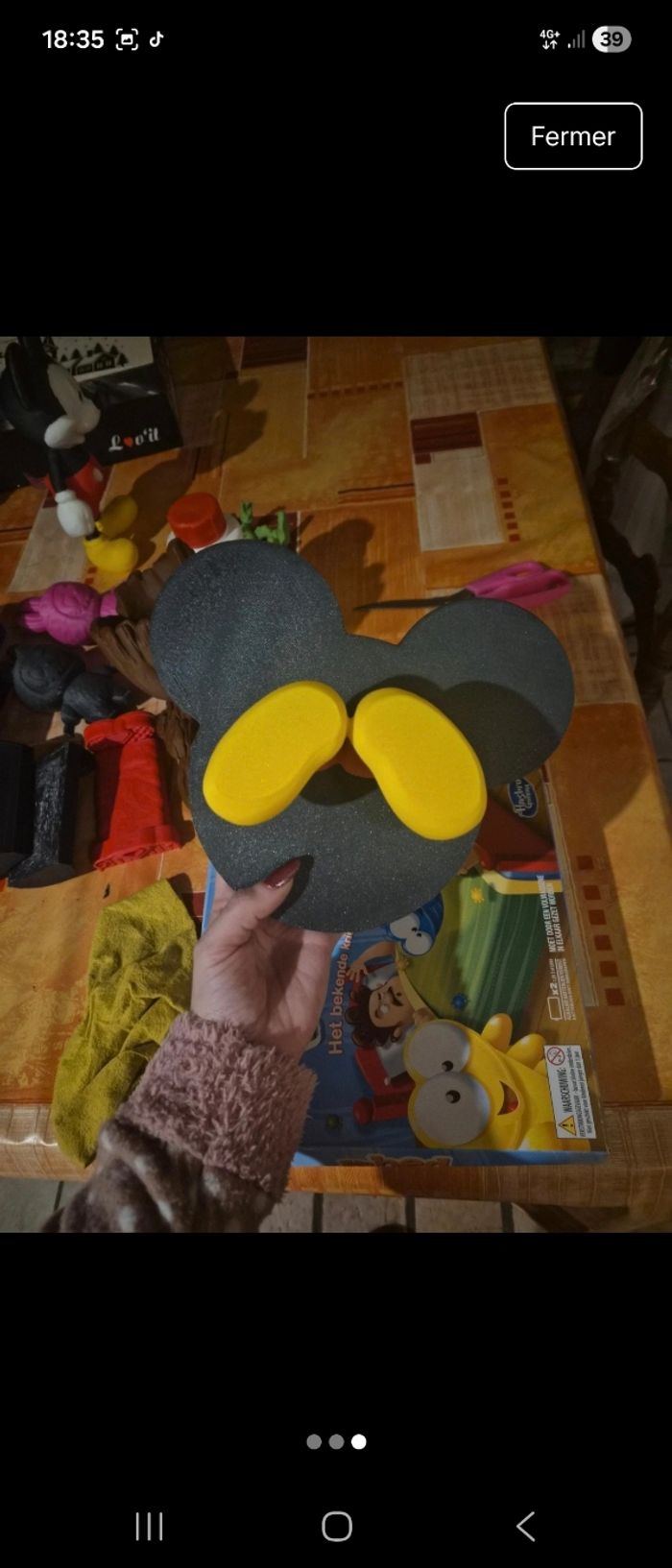 Petit plateau mickey - photo numéro 3