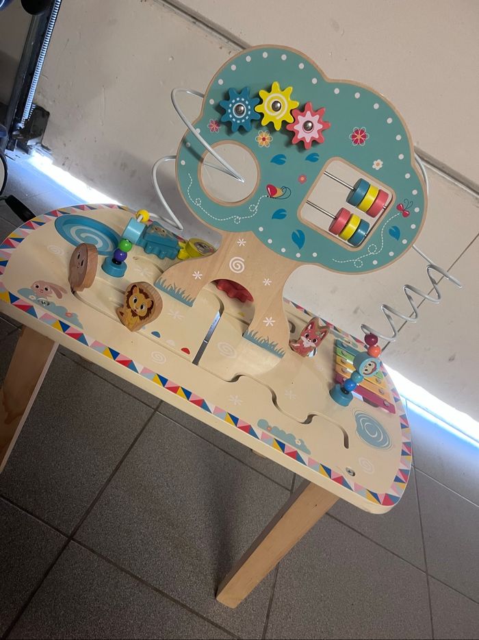 Table d’activité en bois - photo numéro 4