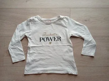Tee shirt manches longues fille TAO 4 ans