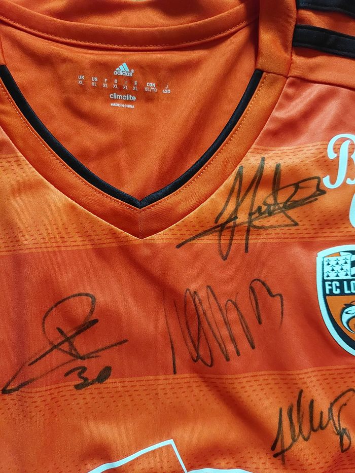 Maillot FC lorient dédicacé - photo numéro 3