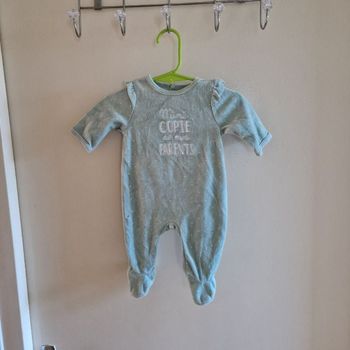 1 mois pyjama mini copie de mes parents