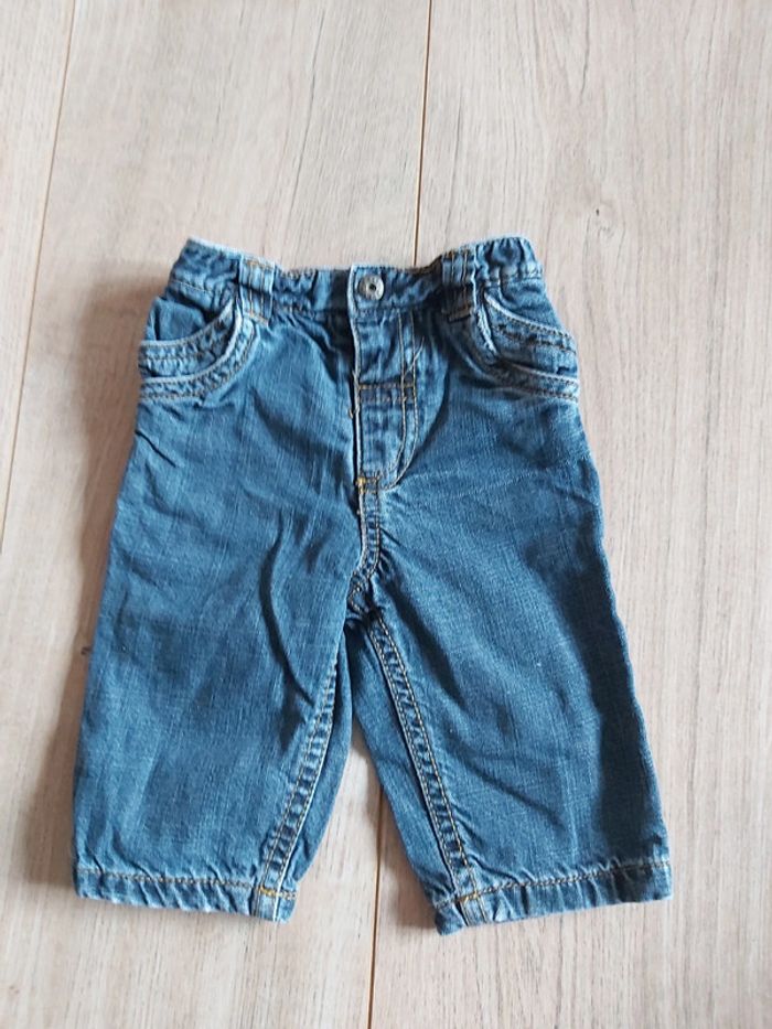 Jeans/pantalon doublé garçon 3 mois en très bon état (78)