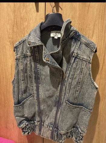 Veste en jean sans manche