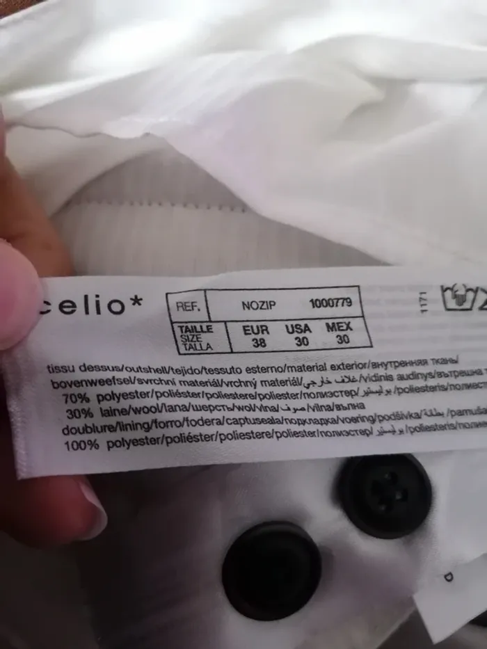 Pantalon habillé original 38 celio - photo numéro 4