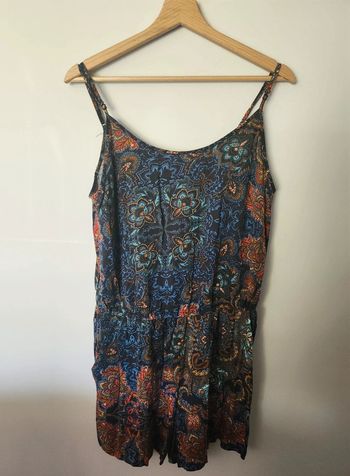 combi short à motifs multicolore excellent état Taille 40 H&M  viscose