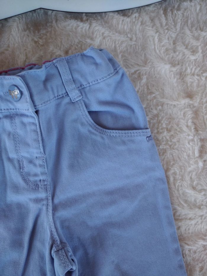 Pantalon style jeans Fille 24 mois Kiabi - photo numéro 4