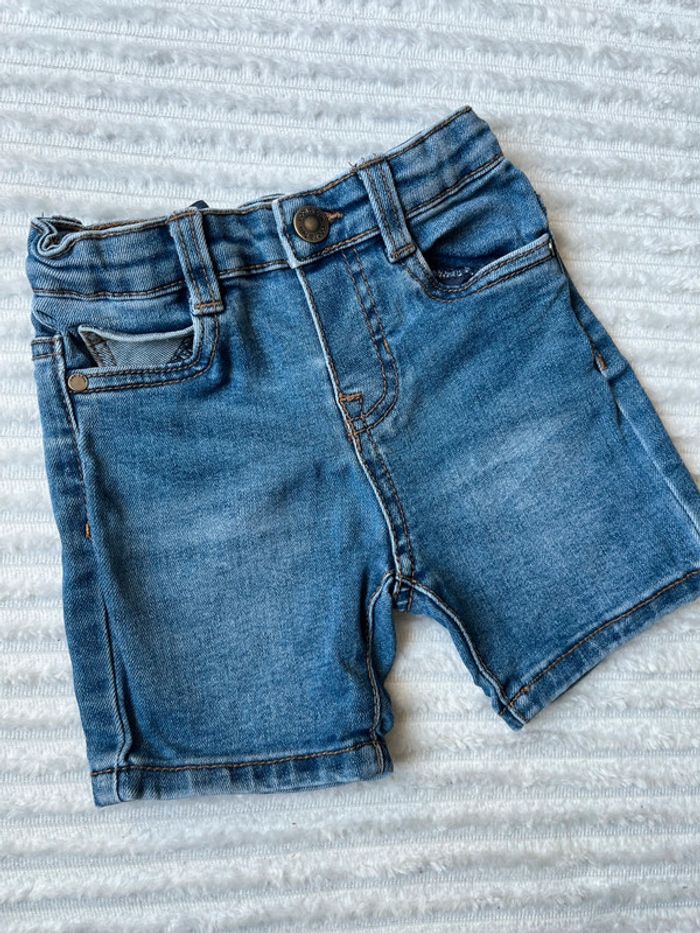 Bermuda jean Gemo 18 mois - photo numéro 2