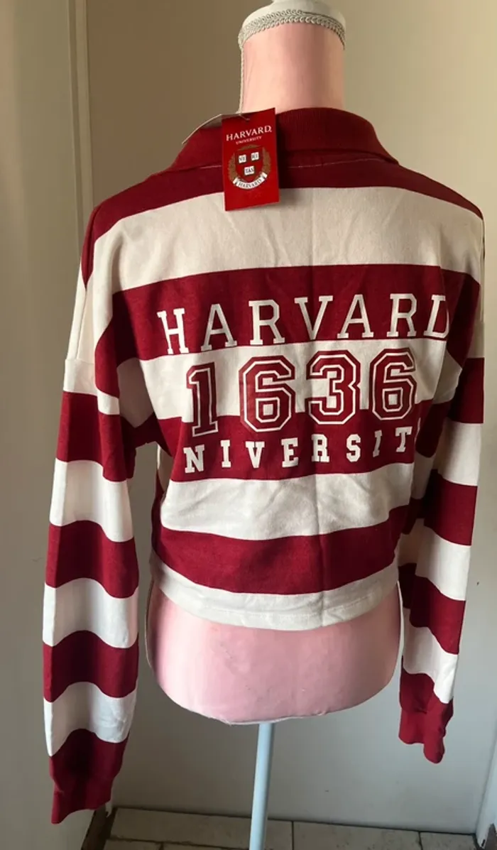Sweat neuf avec étiquette Harvard university taille S - photo numéro 3