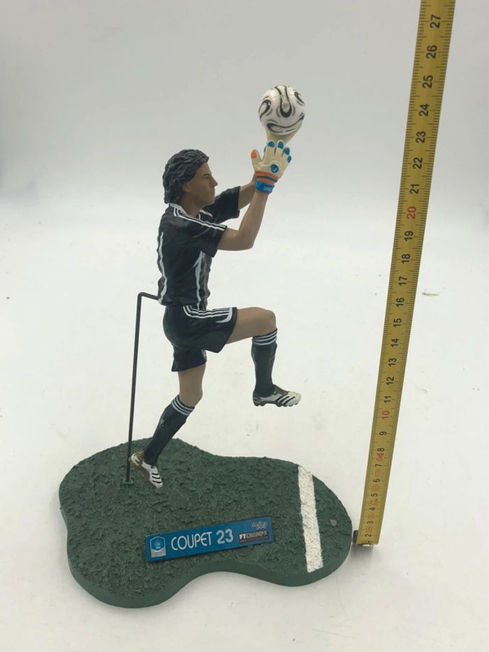 Figurine Ft Champs Gregory Coupet N•23 équipe de France de football 24 x 16 cm - photo numéro 10